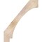 Ekena Millwork 3 1/2"W x 28"D x 34"H Imperial Smooth Knee Brace, Douglas Fir BRC04X28X34IMP00SDF - alternate 4